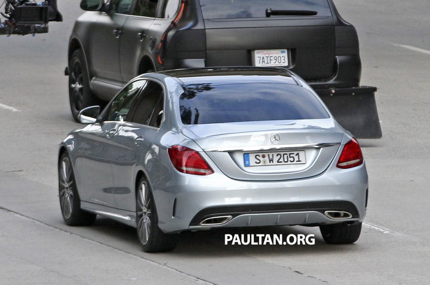 W205 Mercedes-Benz C-Class fully undisguised! 210762