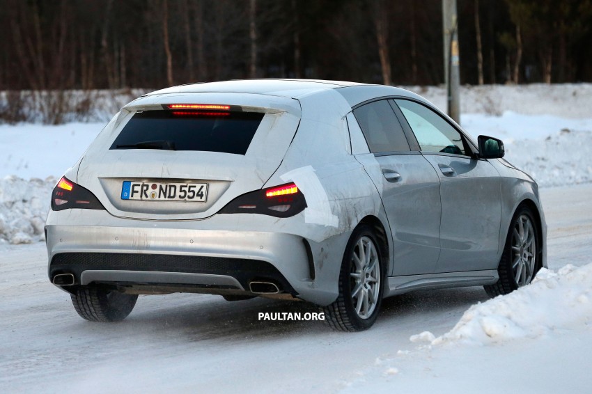 SPYSHOTS: New Mercedes-Benz CLA Shooting Brake 217372