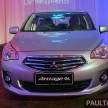 Mitsubishi Attrage launched in Malaysia, from RM59k