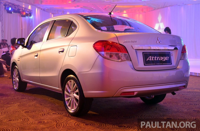 Mitsubishi Attrage launched in Malaysia, from RM59k 209082