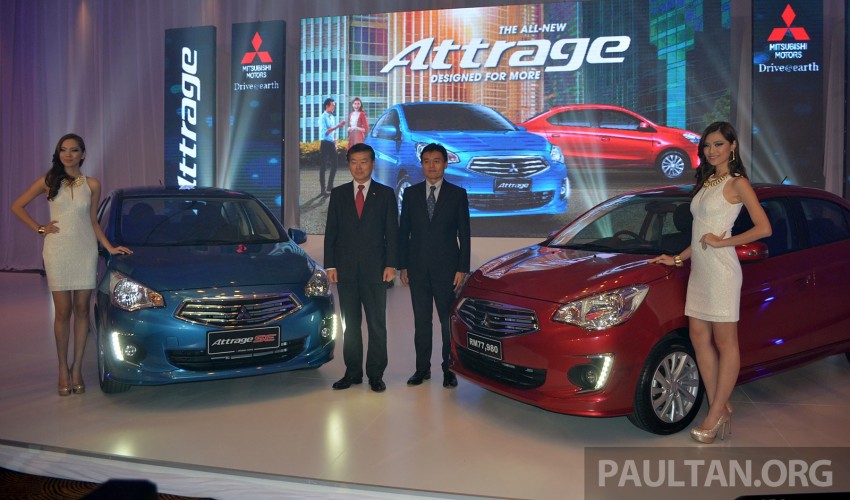 Mitsubishi Attrage launched in Malaysia, from RM59k 209089