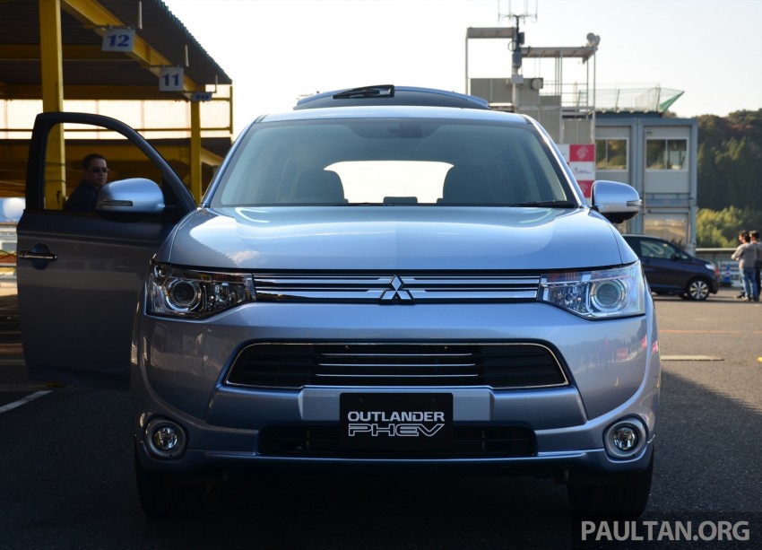 DRIVEN: Mitsubishi Outlander PHEV tested in Japan 214693