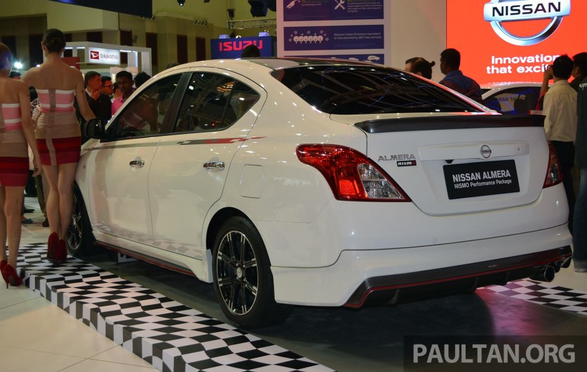 Nissan Almera Nismo Performance Package launched at KLIMS13 – aerokit and performance parts 210389