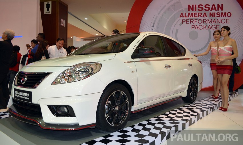 Nissan Almera Nismo Performance Package launched at KLIMS13 – aerokit and performance parts 210390