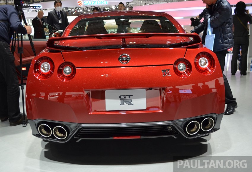 2014 Nissan GT-R facelift unveiled in Tokyo with updated suspension and looks 212435