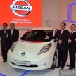 Nissan Leaf EV price revised to RM180,566 with GST