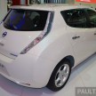 Nissan Leaf launched at KLIMS13, EV goes for RM169k