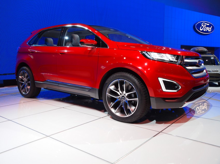 Ford Edge Concept previews upcoming flagship SUV 213371