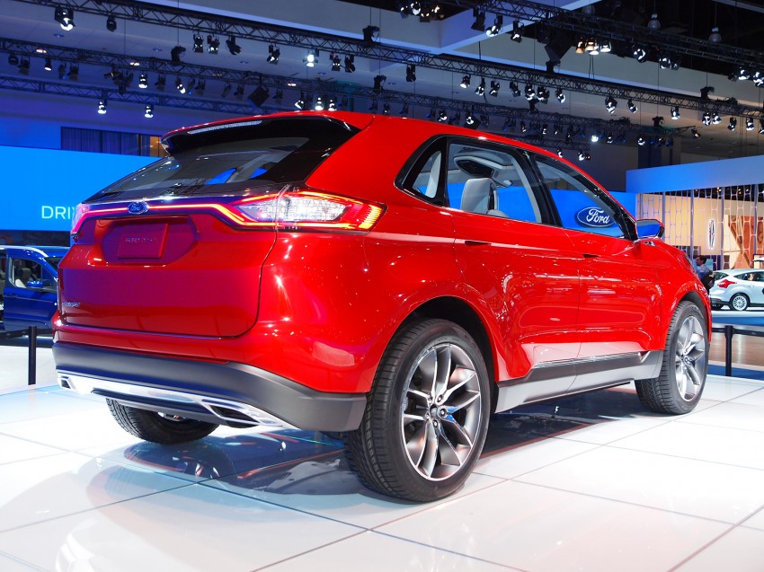 Ford Edge Concept previews upcoming flagship SUV 213369