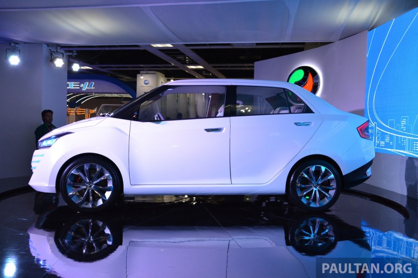 Perodua Buddyz concept sedan debuts at KLIMS13 Image #209791