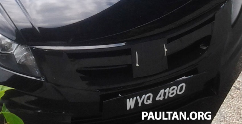 SPYSHOTS: First look at the Honda Accord-based Proton Perdana Replacement Model (PRM) 208284