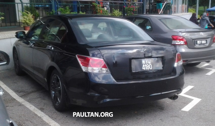 SPYSHOTS: First look at the Honda Accord-based Proton Perdana Replacement Model (PRM) 208289