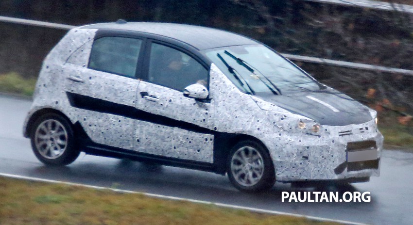 Hatchback spied at European automotive supplier test track – Proton’s new B-Segment Global Small Car? 214170