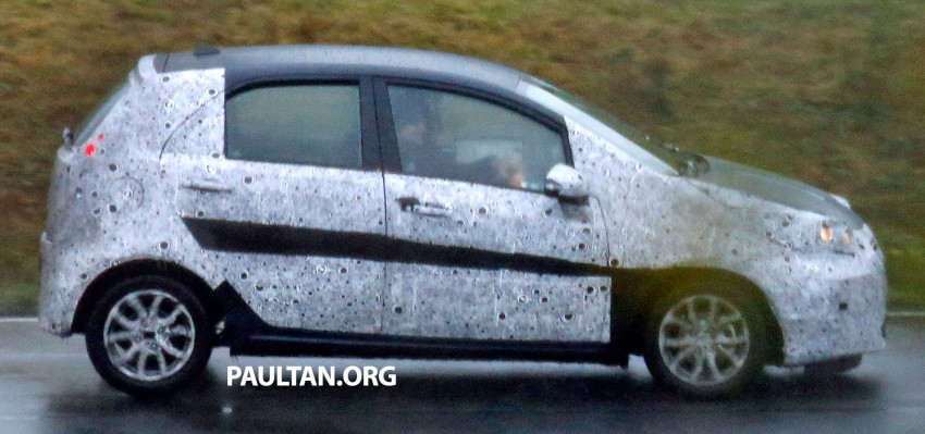 Hatchback spied at European automotive supplier test track – Proton’s new B-Segment Global Small Car? 214174