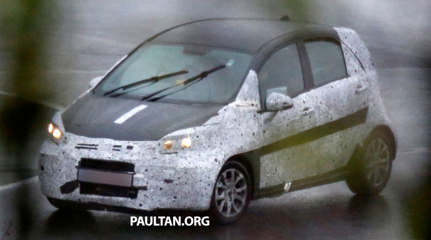 Hatchback spied at European automotive supplier test track – Proton’s new B-Segment Global Small Car? 214173