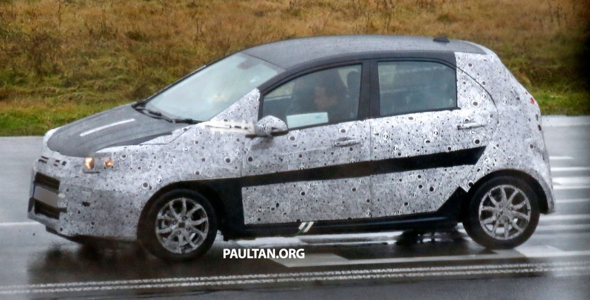 Hatchback spied at European automotive supplier test track – Proton’s new B-Segment Global Small Car? 214172