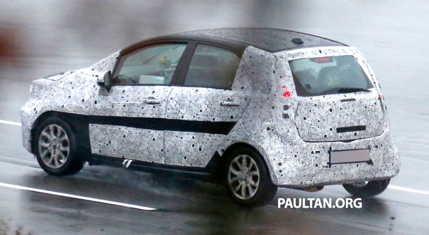 Hatchback spied at European automotive supplier test track – Proton’s new B-Segment Global Small Car? 214169