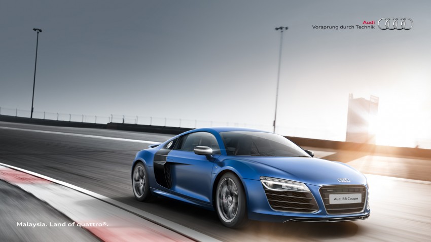 Join Audi’s “Malaysia. Land of quattro” challenge to drive the Audi R8 V10 quattro at the Dubai Autodrome 214287