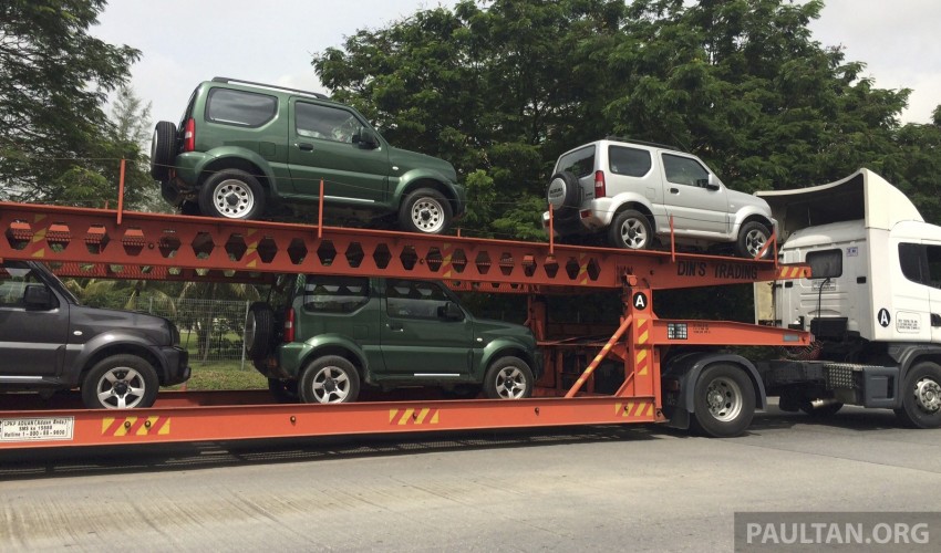 SPIED: Suzuki Jimny on transporter – launch soon? 208931