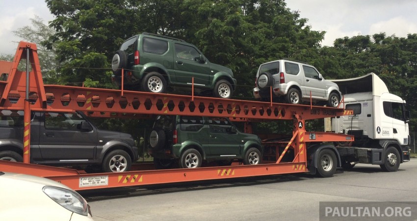 SPIED: Suzuki Jimny on transporter – launch soon? 208932