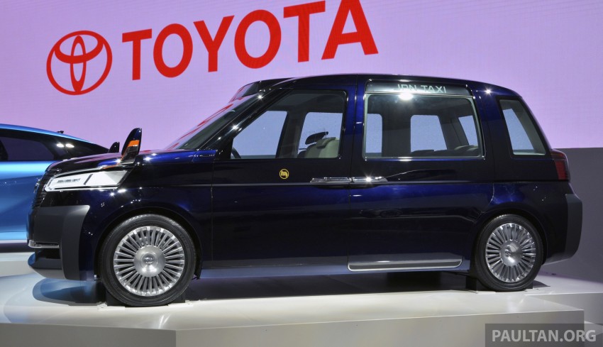 Tokyo 2013: Toyota JPN Taxi Concept – new cab fare 213423