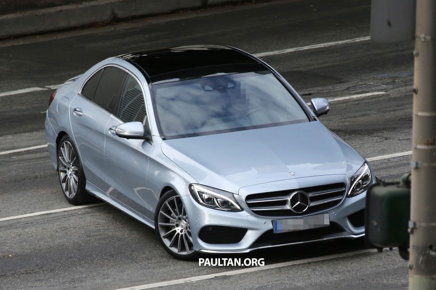 W205 Mercedes-Benz C-Class fully undisguised! 210605