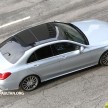 W205 Mercedes-Benz C-Class fully undisguised!