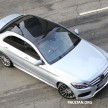 W205 Mercedes-Benz C-Class fully undisguised!