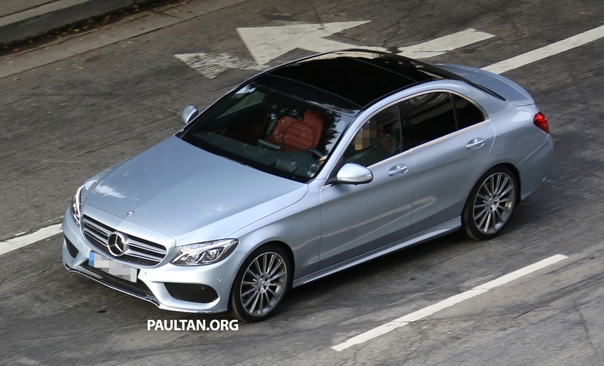 W205 Mercedes-Benz C-Class fully undisguised! 210616