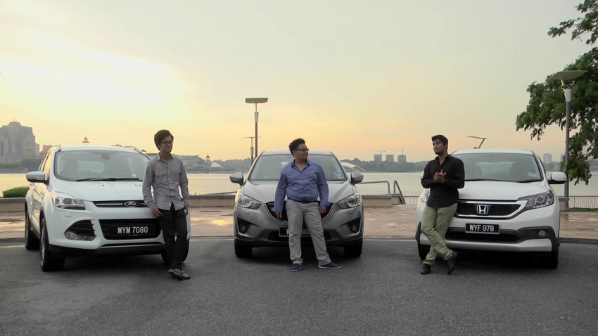 Driven Web Series Episode 2: The family SUV battle – Honda CR-V 2.0 vs Mazda CX-5 2.0 vs Ford Kuga 1.6T 213862