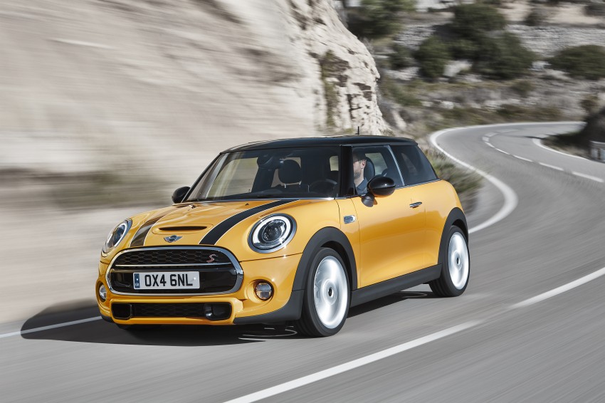 Third-gen F56 MINI hatch unveiled: all turbo line-up 211374