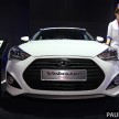 Hyundai Veloster Turbo – Malaysian-spec car spied