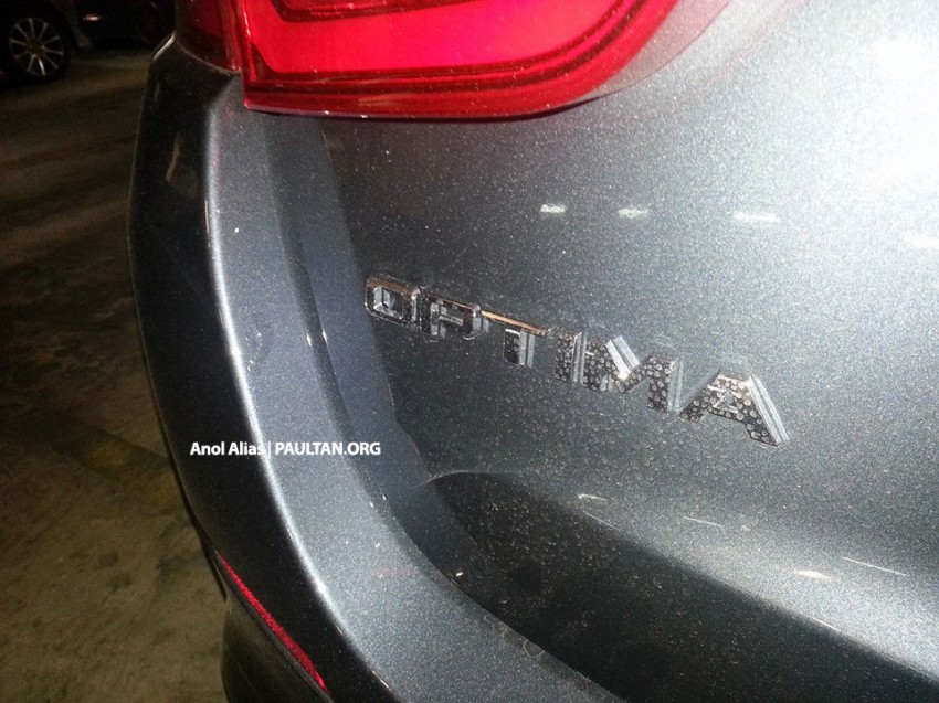 SPYSHOTS: 2014 Kia Optima facelift sighted at JPJ 208424