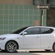 Lexus CT 200h F Sport facelift 100% undisguised