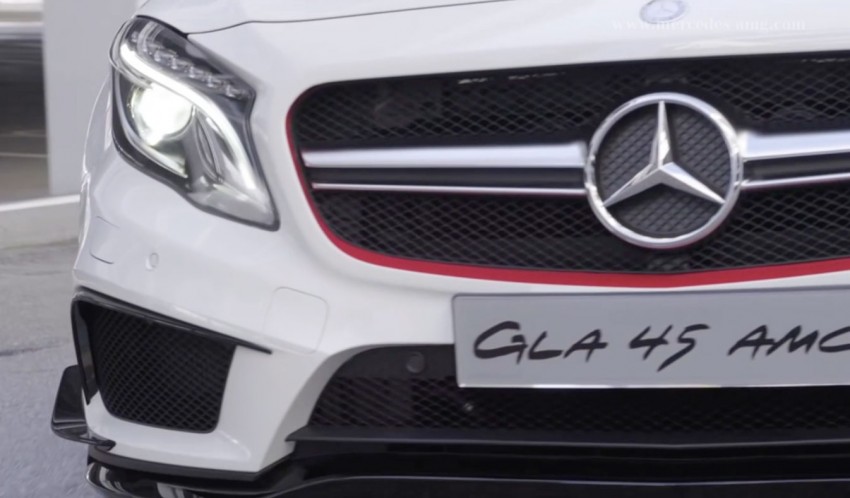 VIDEO: Mercedes-Benz teases the GLA 45 AMG 212176