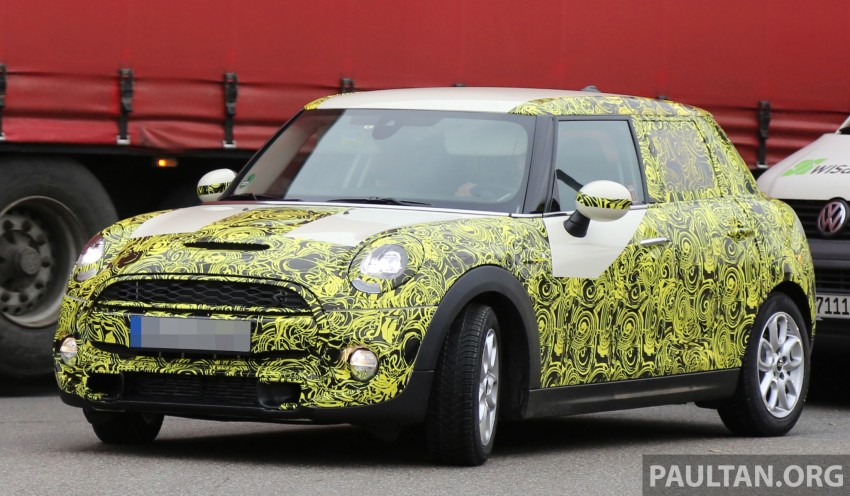 SPYSHOTS: Two new bodystyles for the MINI sighted 210149