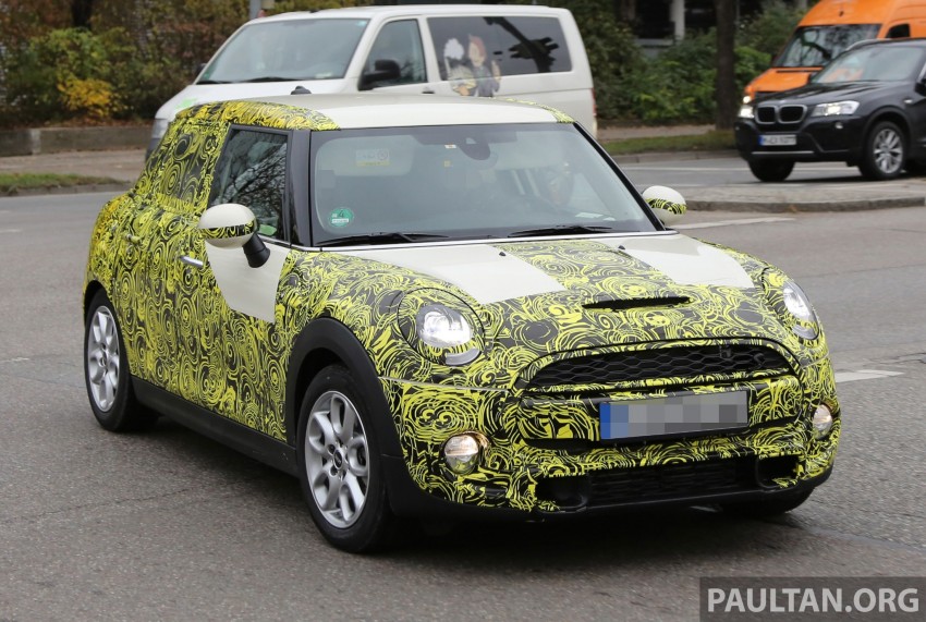 SPYSHOTS: Two new bodystyles for the MINI sighted 210150