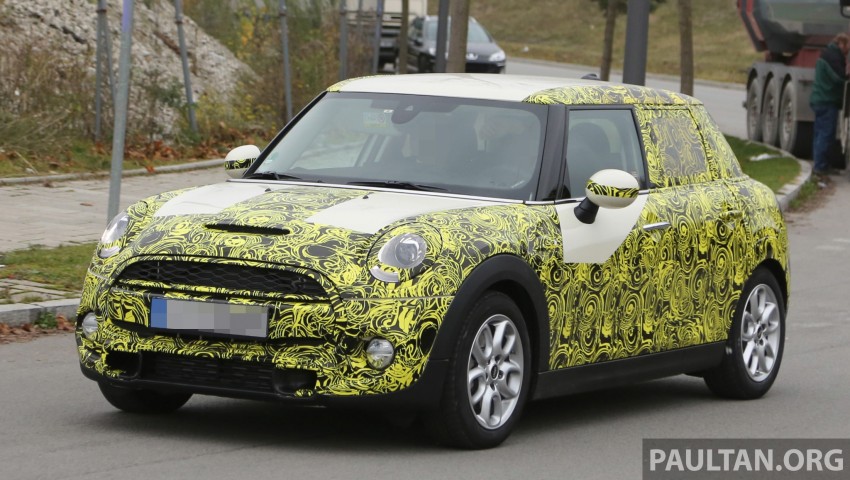 SPYSHOTS: Two new bodystyles for the MINI sighted 210160