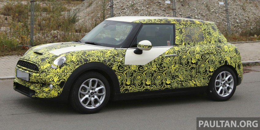 SPYSHOTS: Two new bodystyles for the MINI sighted 210157