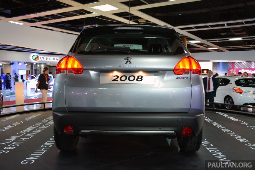 Peugeot 2008 previewed at KLIMS13, Jan 2014 launch 209701