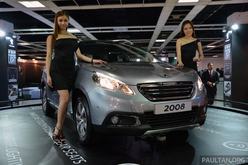 Peugeot 2008 previewed at KLIMS13, Jan 2014 launch 209702