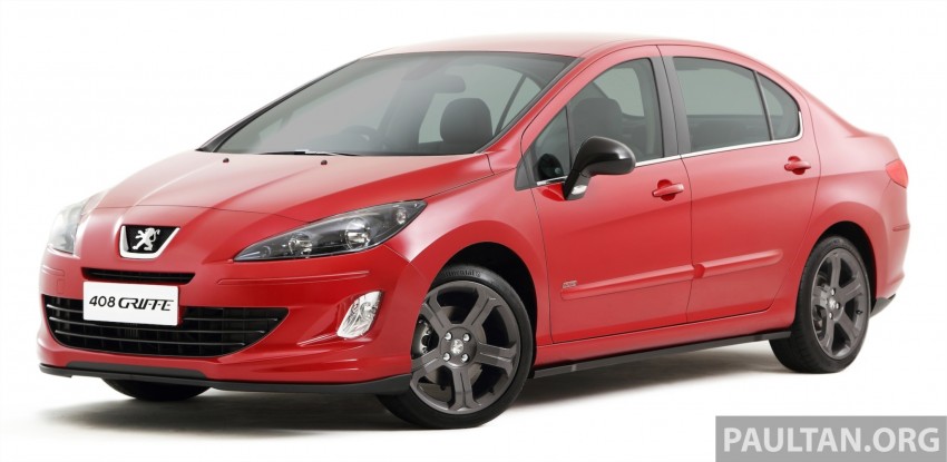 Peugeot 408 Griffe upgrade package announced 210357