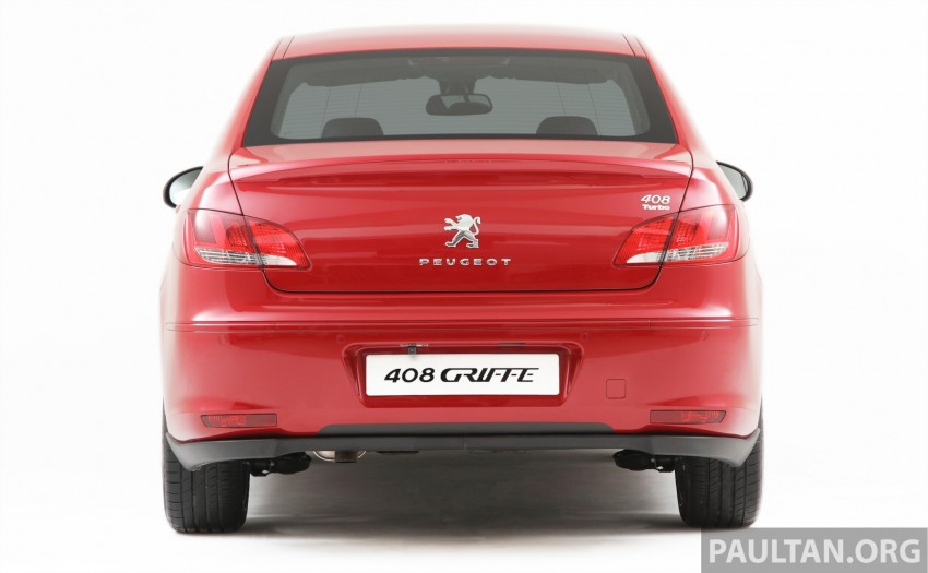 Peugeot 408 Griffe upgrade package announced 210345