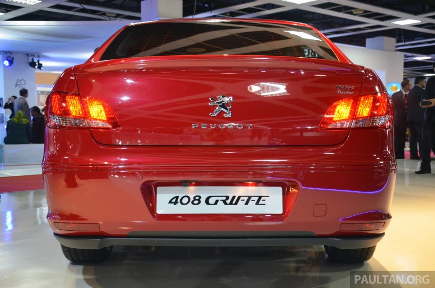 Peugeot 408 Griffe upgrade package announced 210229