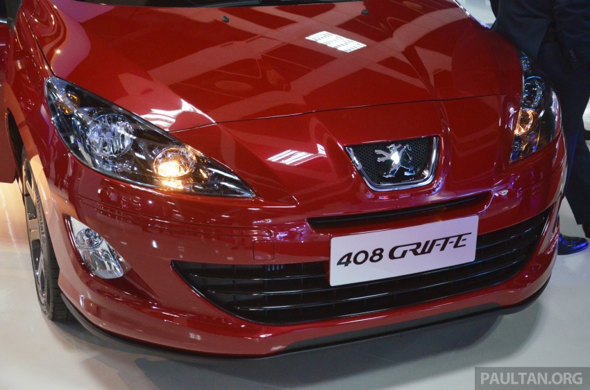 Peugeot 408 Griffe upgrade package announced 210232