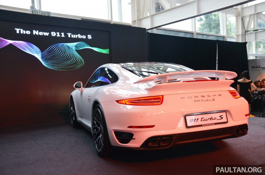 Porsche 911 Turbo S previewed, bookings open 210476