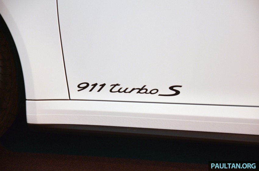 Porsche 911 Turbo S previewed, bookings open 210479
