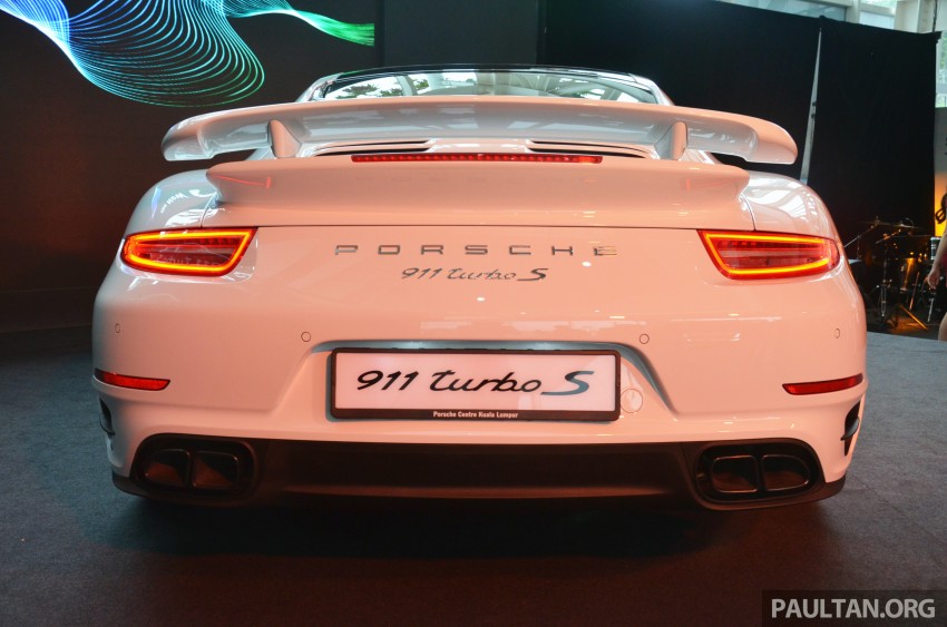 Porsche 911 Turbo S previewed, bookings open 210481