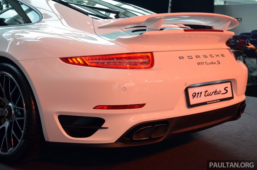 Porsche 911 Turbo S previewed, bookings open 210487