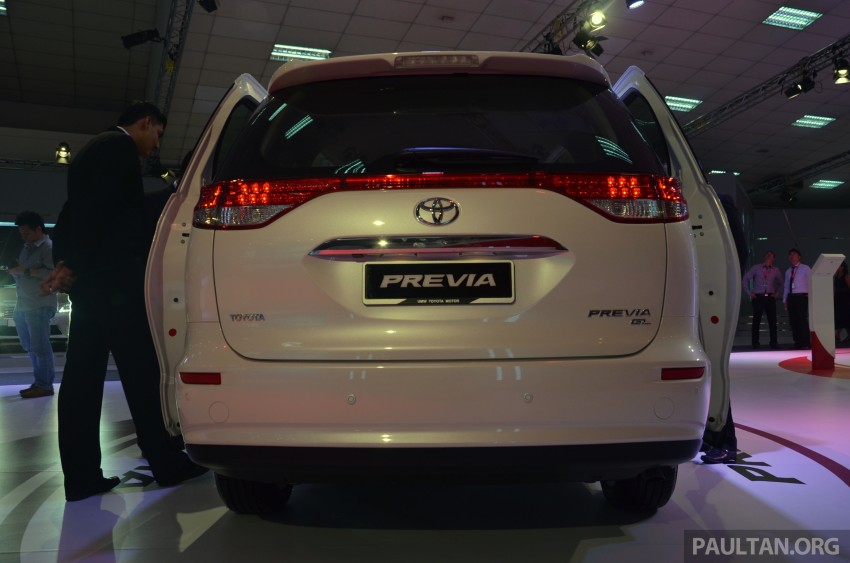 Toyota Previa (Estima) appears at KLIMS13 – RM270k 209552